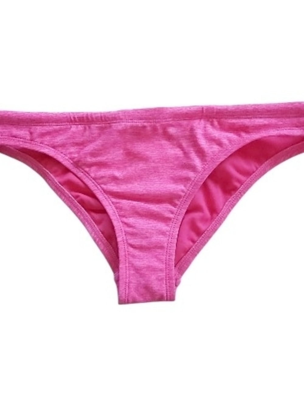 NWT TYR Pink Heathered Mini Bikini Bottom Size M (8) Interior Drawstring